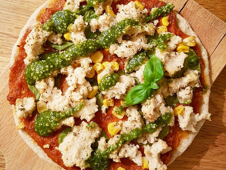 Den perfekta pizzabotten (plantbaserad utan gluten, mjölk, nötter, jäst eller ägg)