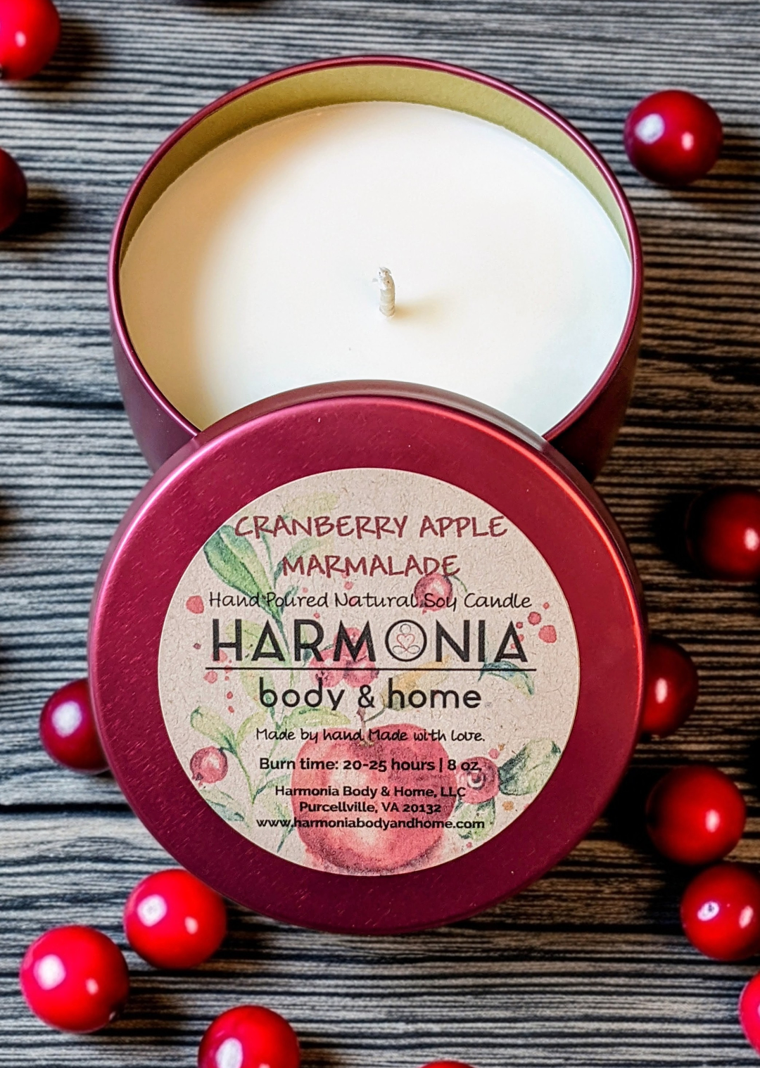 Cranberry Apple Marmalade Candle