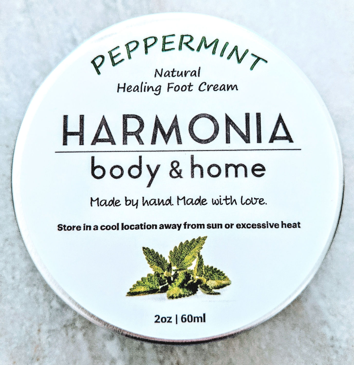 Peppermint Foot Cream
