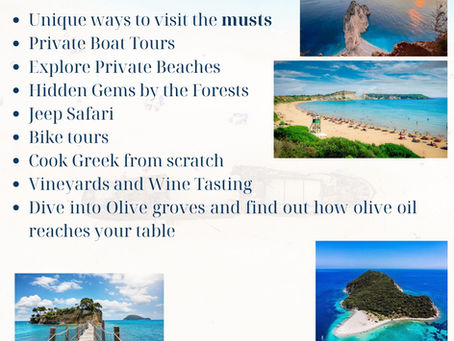 Luxury Things to Do in Zakynthos Yacht Tours, Private Dining by Cossoro Villas Concierge