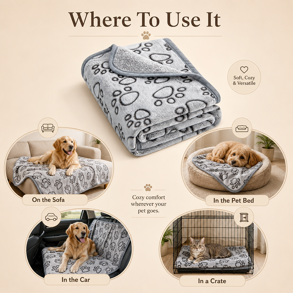 Thumbnail: Pawmere Cosy Pet Blanket