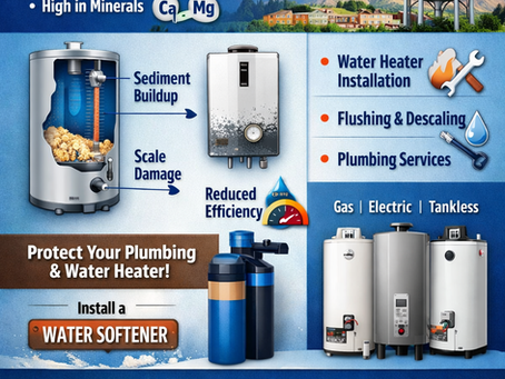 Pocatello hard water damage to water heaters and plumbing – Just Water Heaters Idaho
