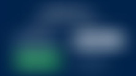 AI vs. Traditional Search comparison. Left: AI offers a tailored recommendation; right: standard search bar example. Blue background.