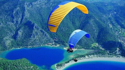 ¿Dónde está el mejor lugar para parapente en Turquía?
