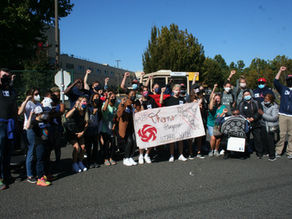 Portland Thorns Players Walk The Line With Striking Nabisco Workers