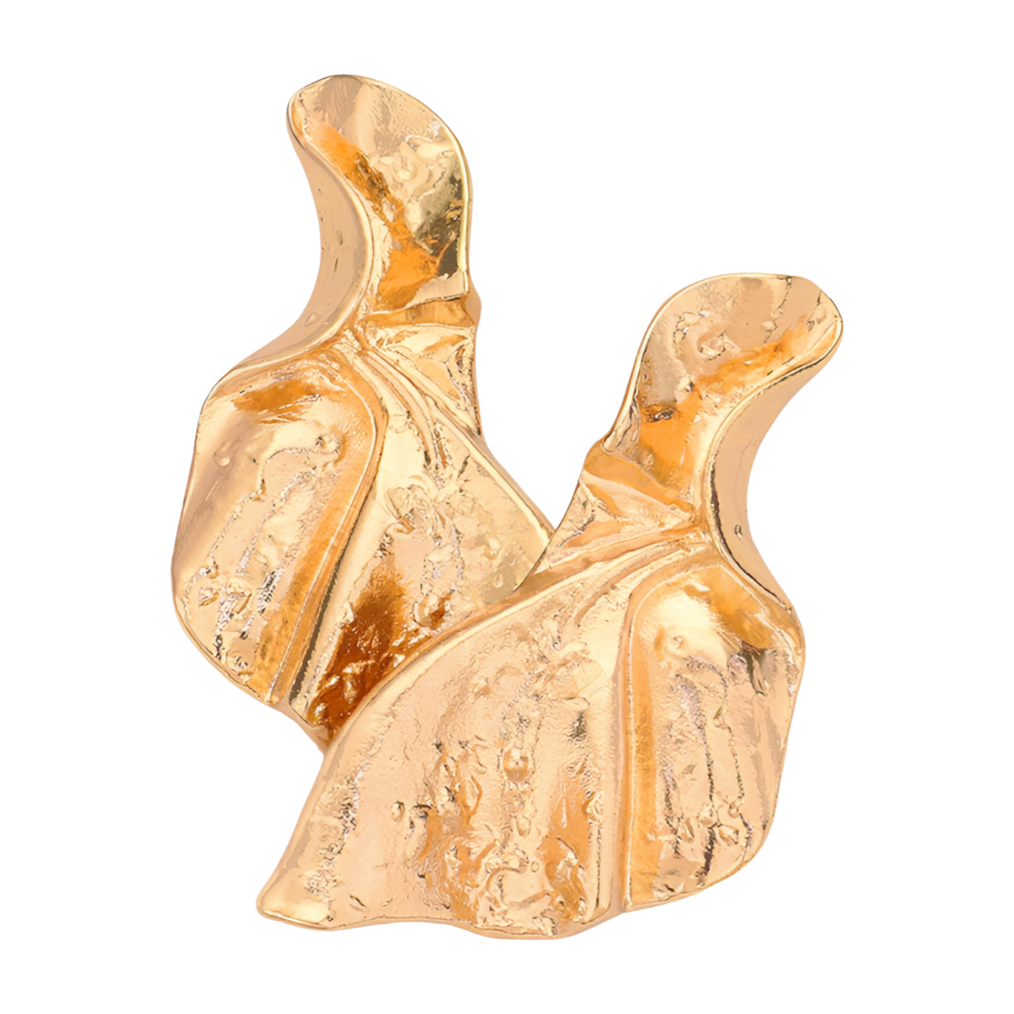 Kim Abstract Clip On Earrings