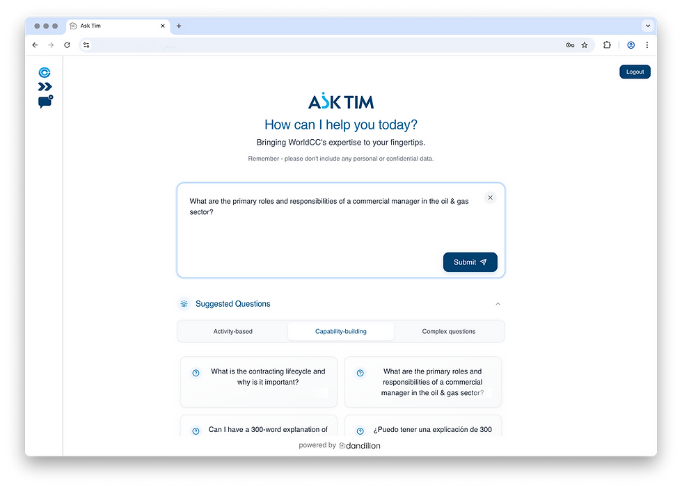 Ask Tim a Question