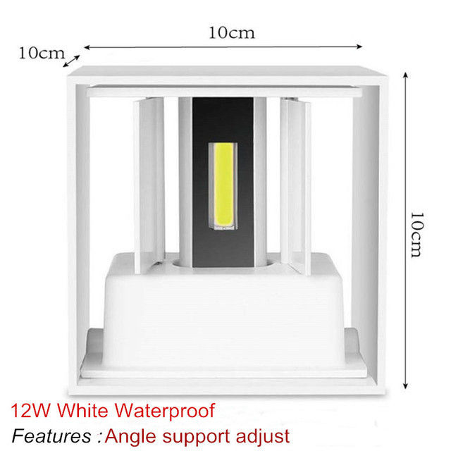Miniatura: Arandela LED Moderna IP65 6W/12W para Áreas Internas e Externas