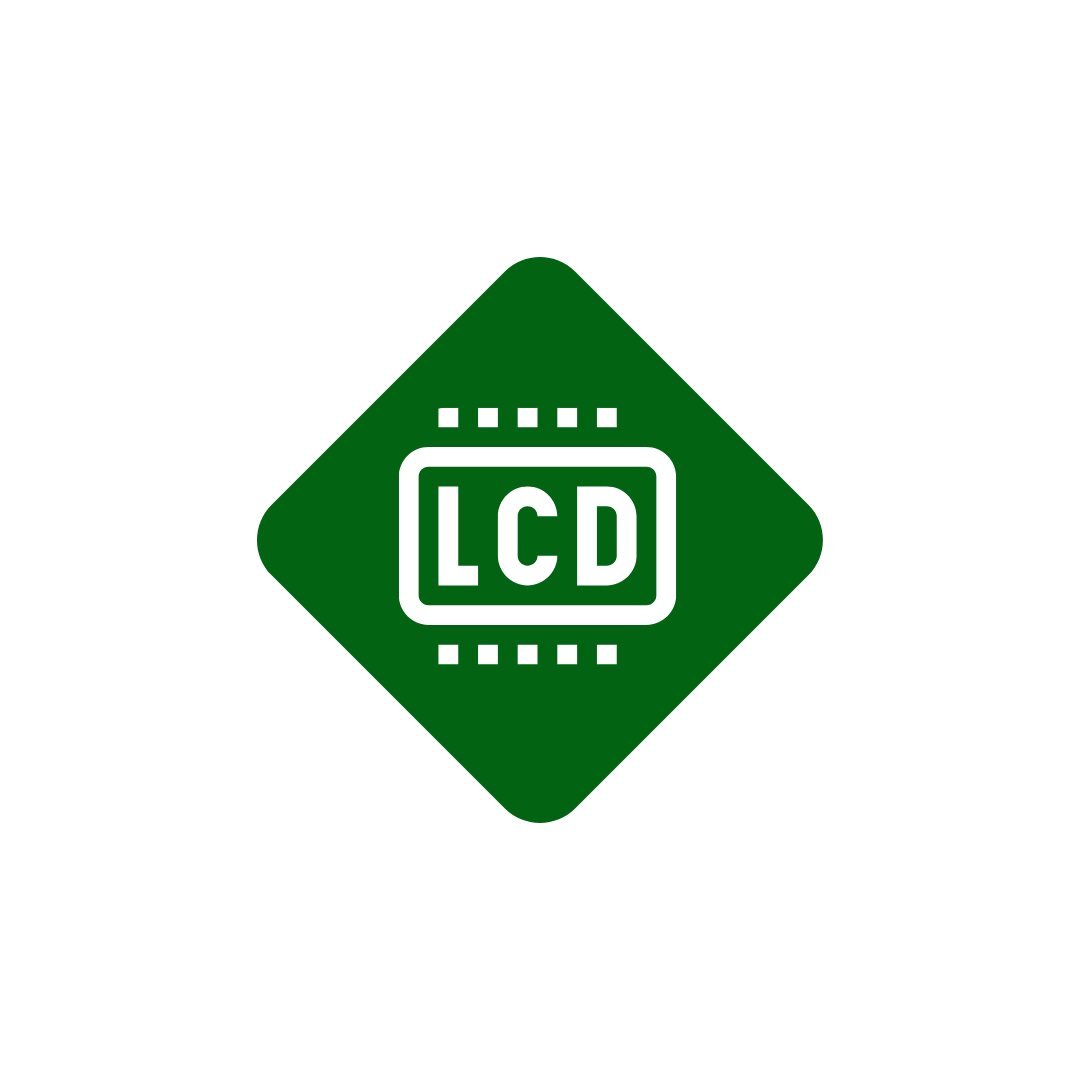 LCD display icon