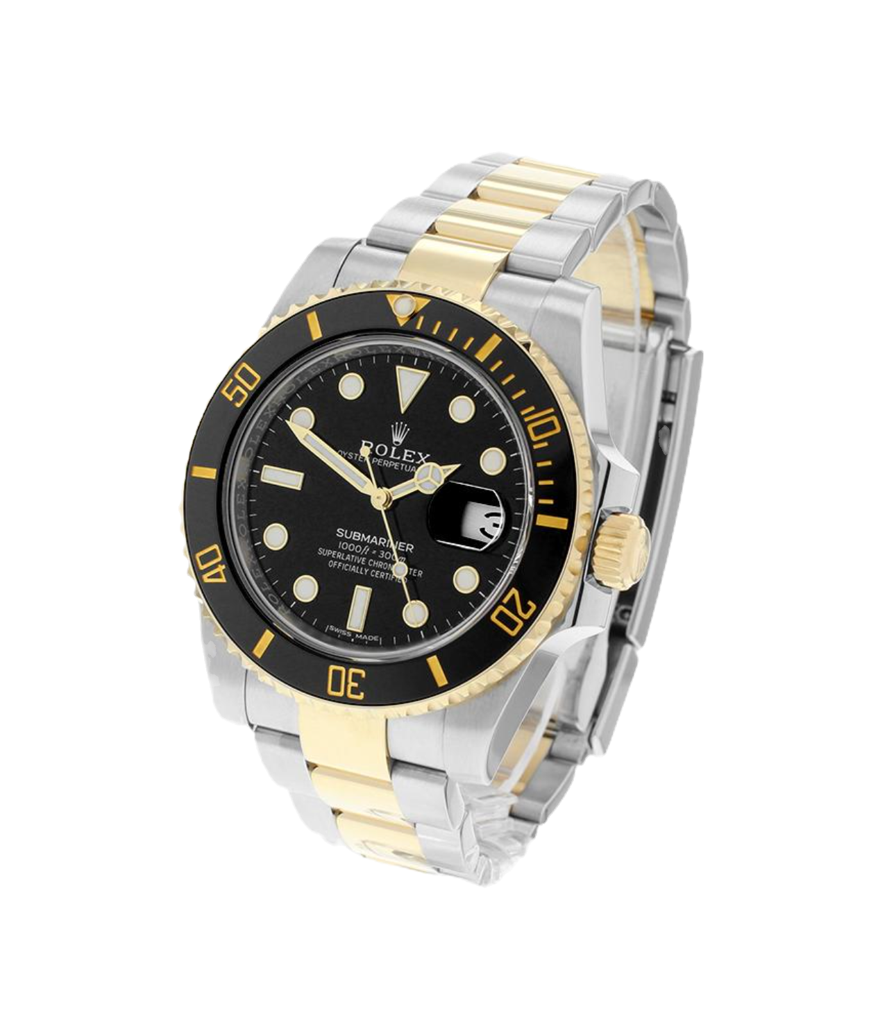 2010 Rolex Submariner Date 40mm 116613LN Black Dial & Ceramic Bezel Full Set