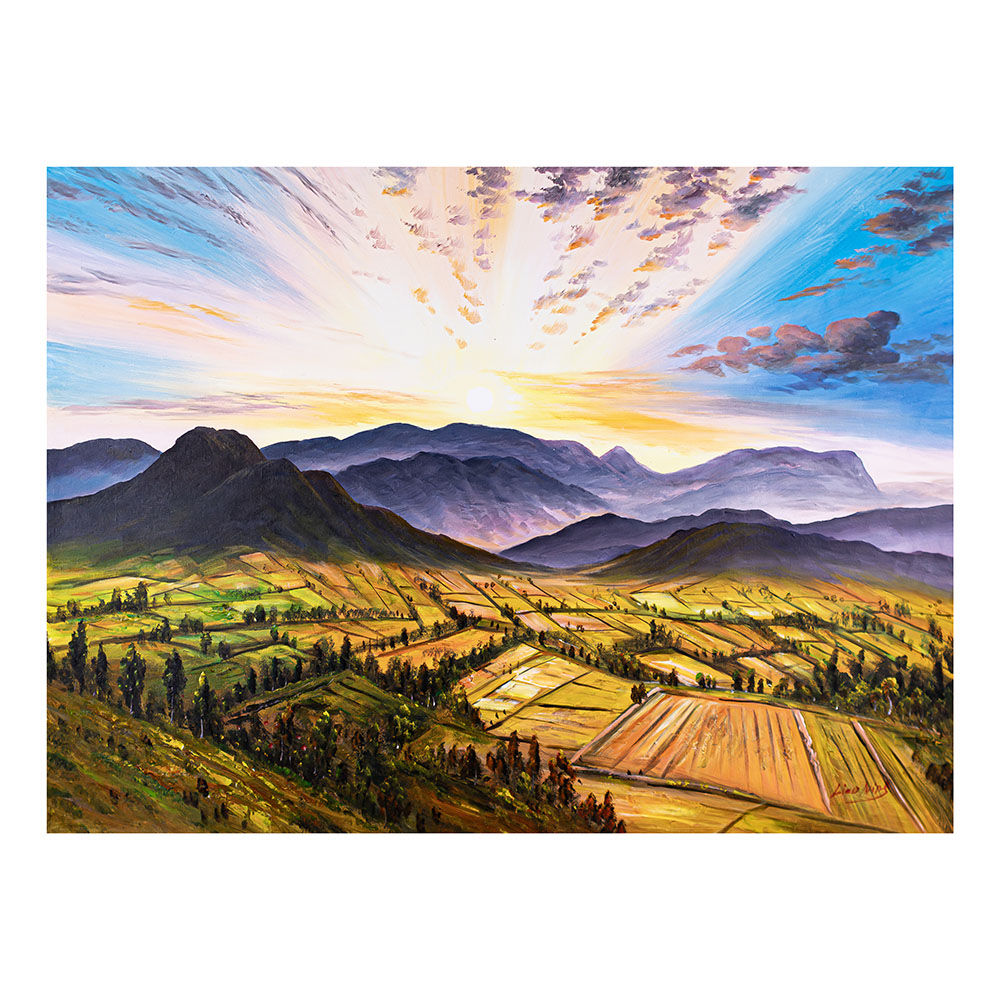 Winelands at Sunrise