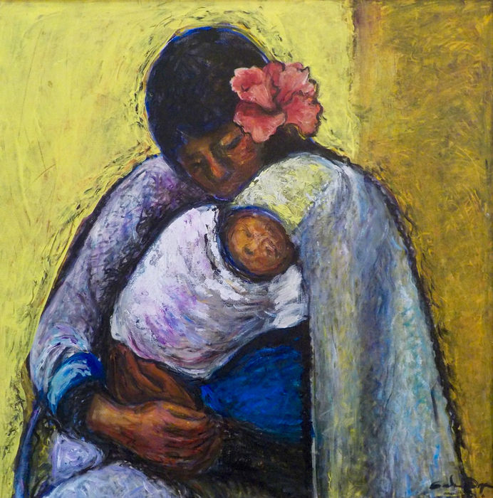 Unconditional painting by Sandra Dopson