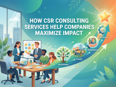 CSR Consulting Services: Maximize Impact for Companies