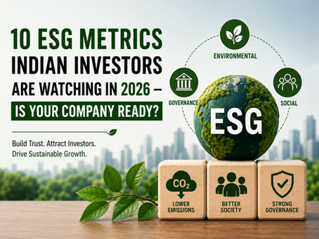 10 ESG Metrics Indian Investors Are Watching in 2026—Is Your Company Ready?