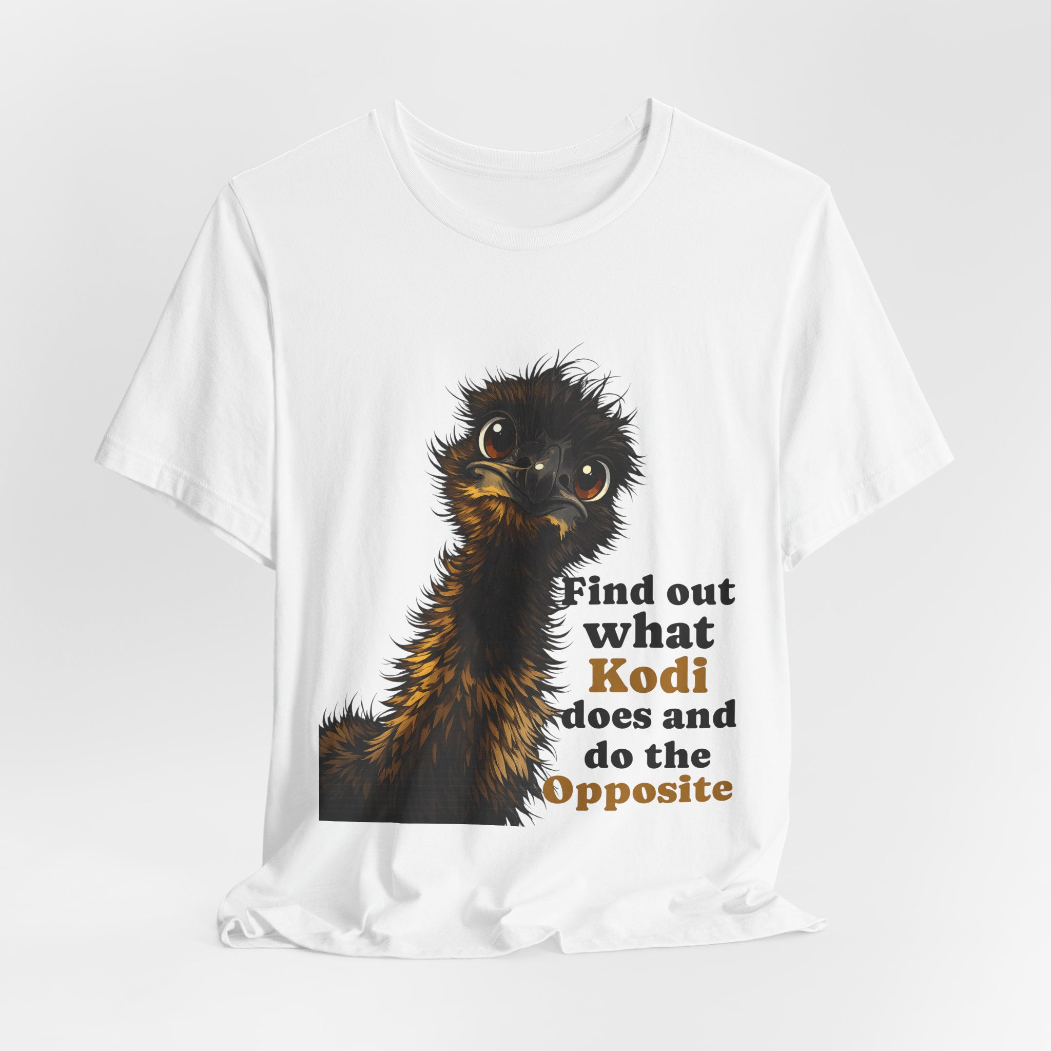Doug the Emu Short Sleeve Tee - Do the Opposite