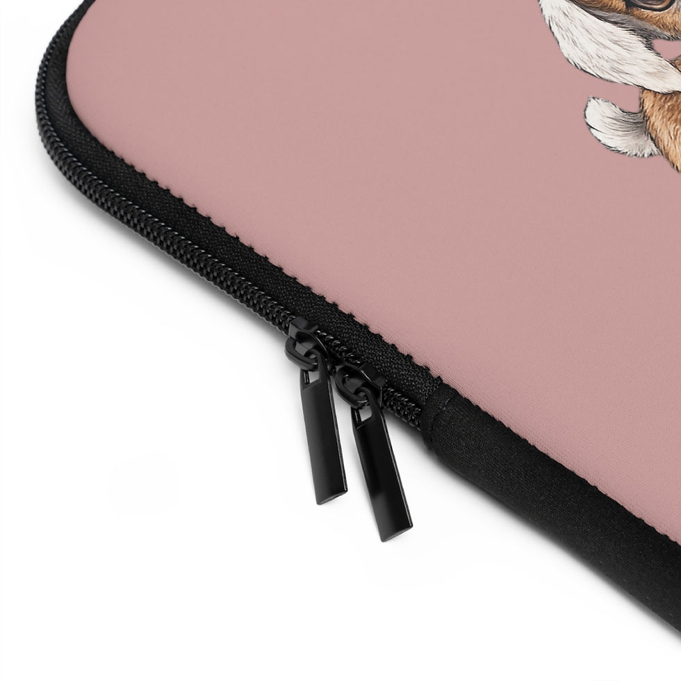 Thumbnail: Laptop Sleeve — Goat "Doing My Best Letting God Do The Rest"