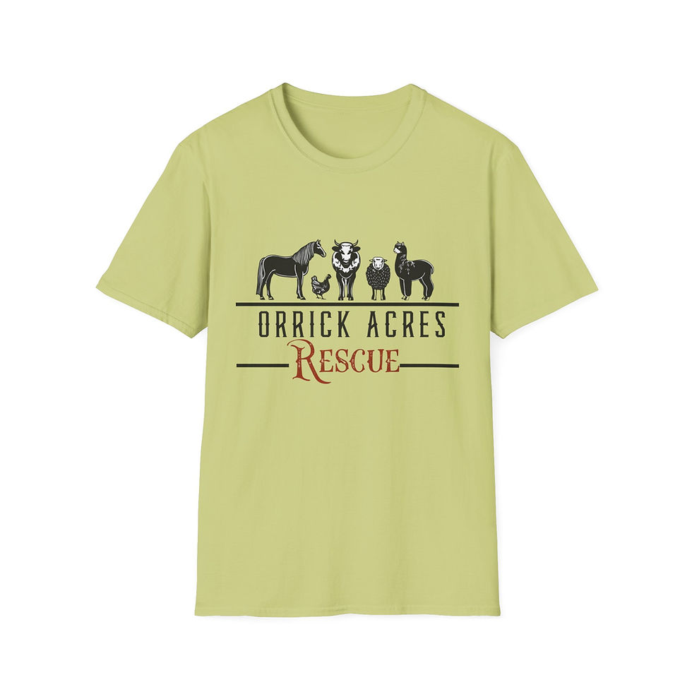 Thumbnail: Orrick Acres Rescue T-Shirt – Support Tee