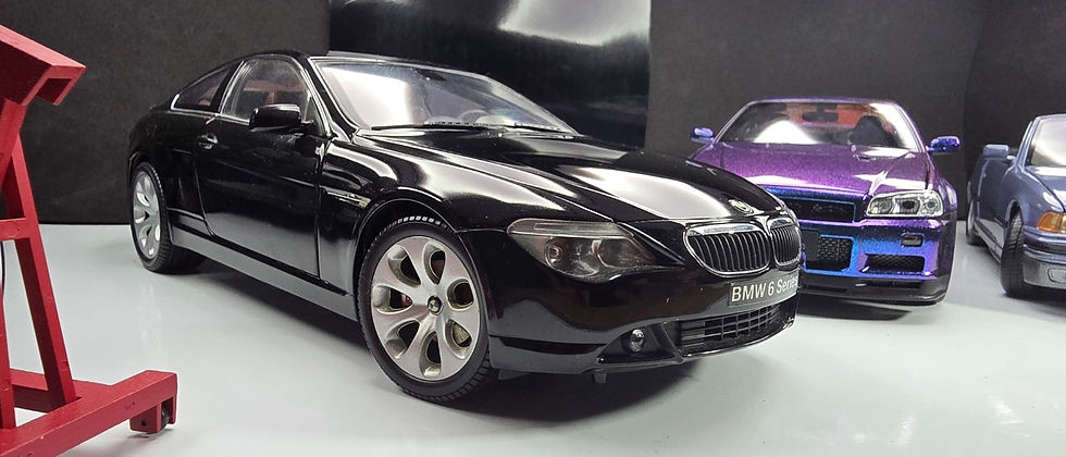 Thumbnail: 1:18 BMW 645CI (E63) Coupe - Black | Kyosho