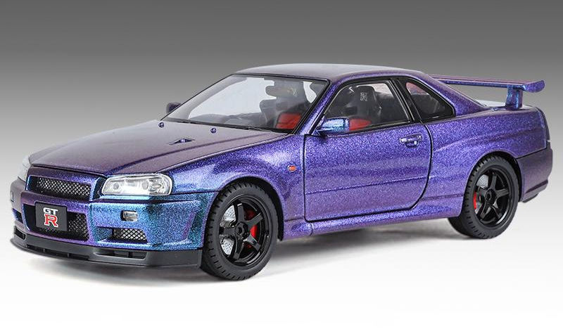 Thumbnail: 1:18 Nissan Skyline GTR R34 - JDM Specs