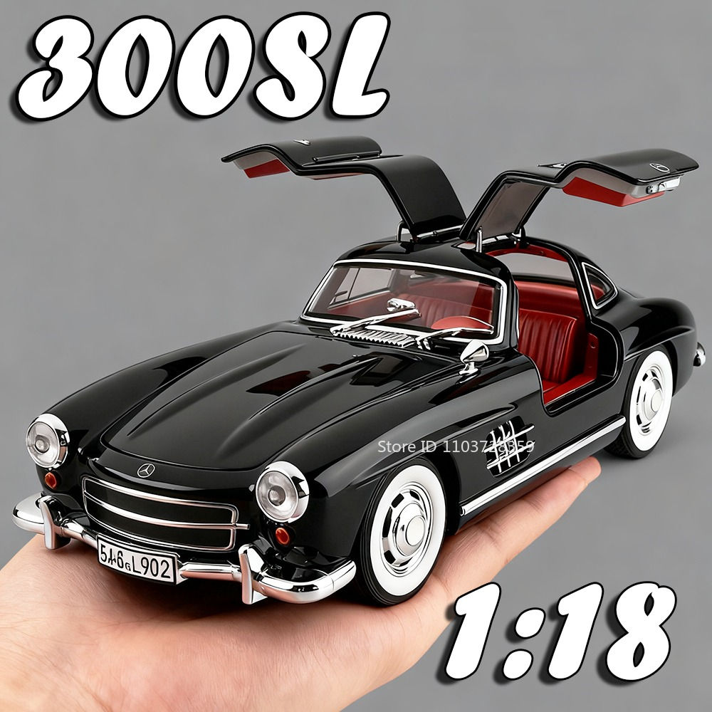 1:18 Mercedes 300SL & 500K Models (With Light & Sound)
