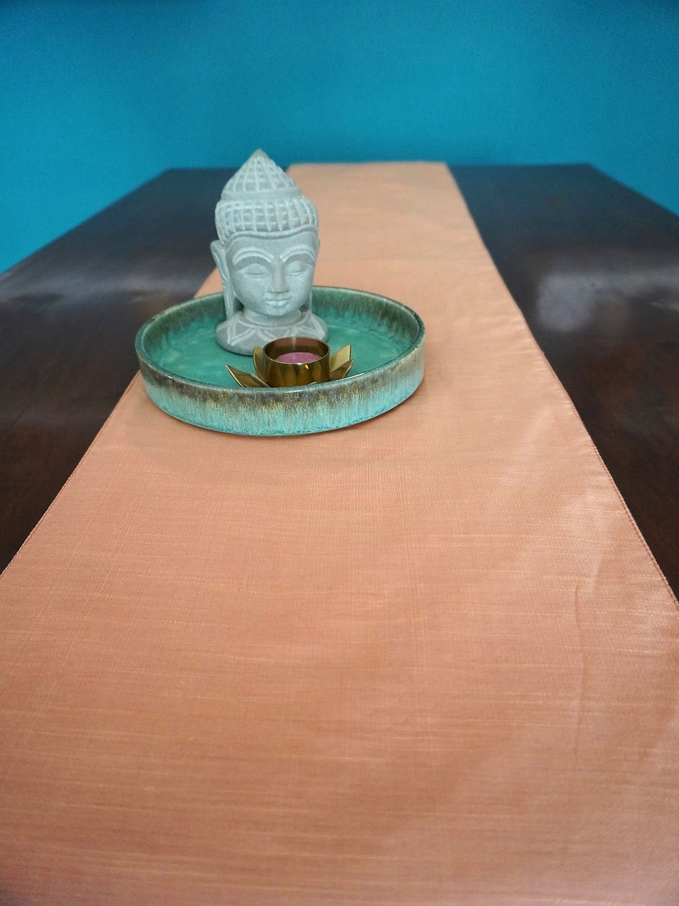 Thumbnail: Table Runner- Ikat- Wine Red
