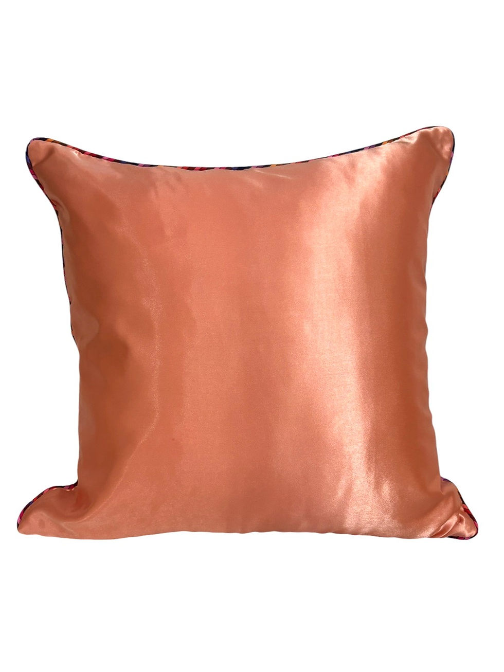 Thumbnail: 2 Velvet Solid Cushion Covers- Chickoo Brown