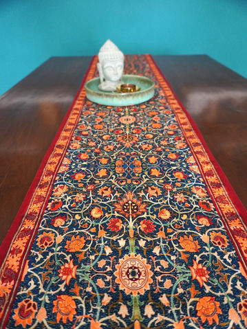 printed table runner