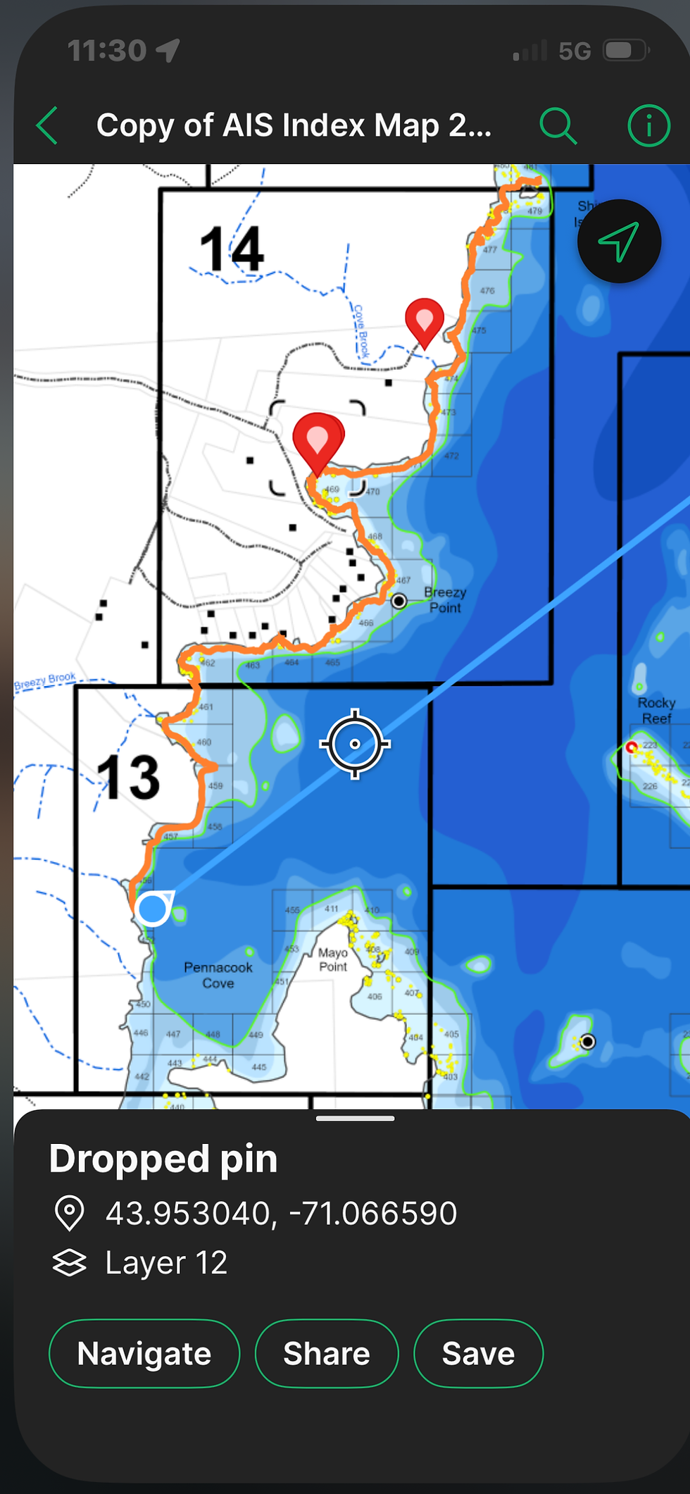Some impressive finds in Zone 14; very little at top of Zone 13