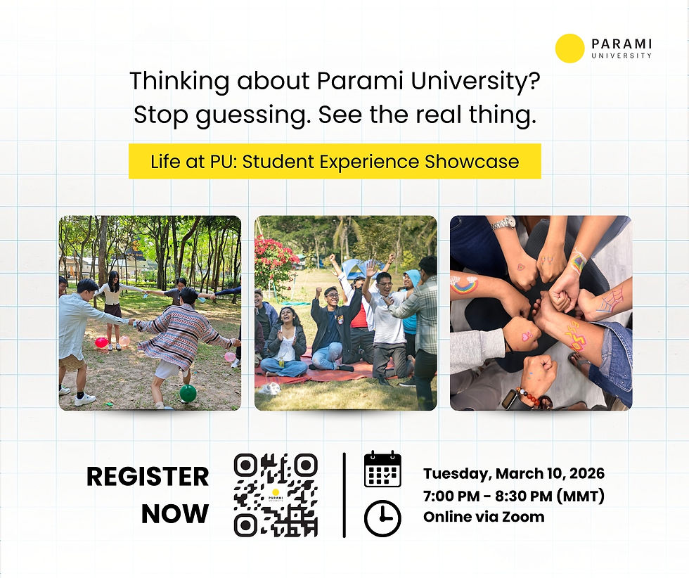 Life at PU (Student Experience Showcase)