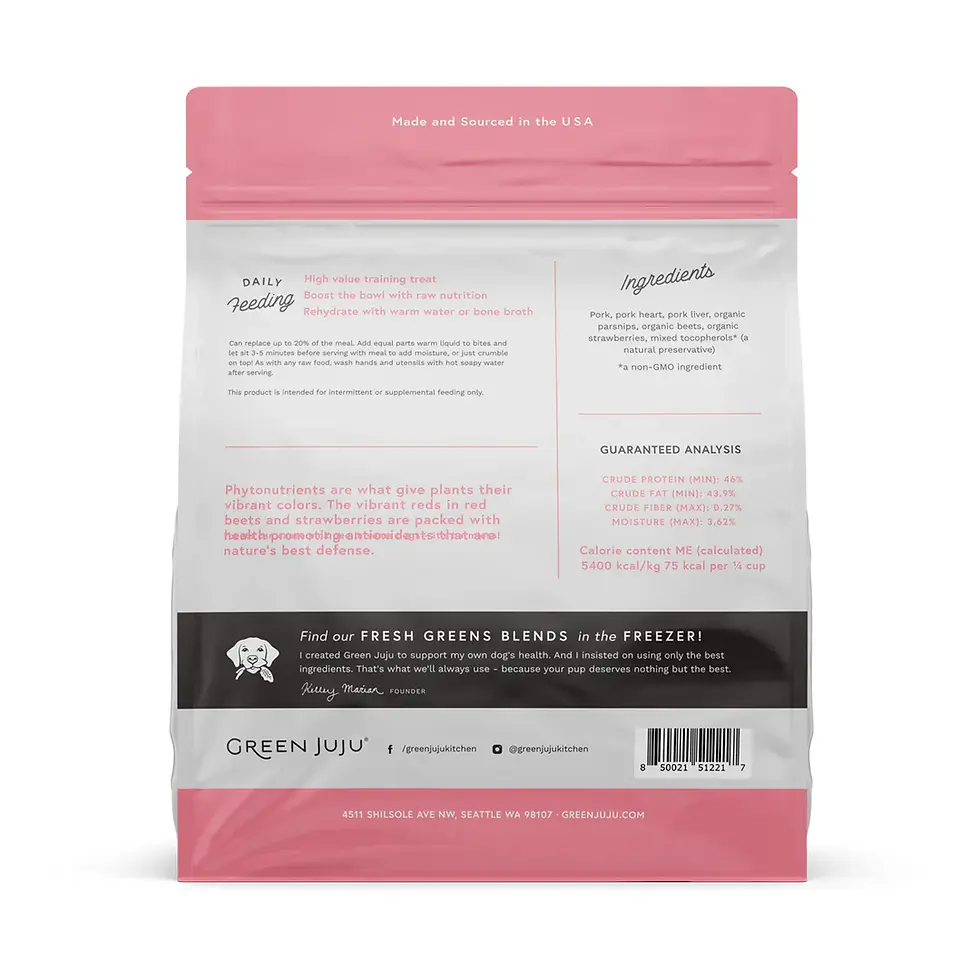 Thumbnail: Green Juju - Pork Pink Whole Food Bites