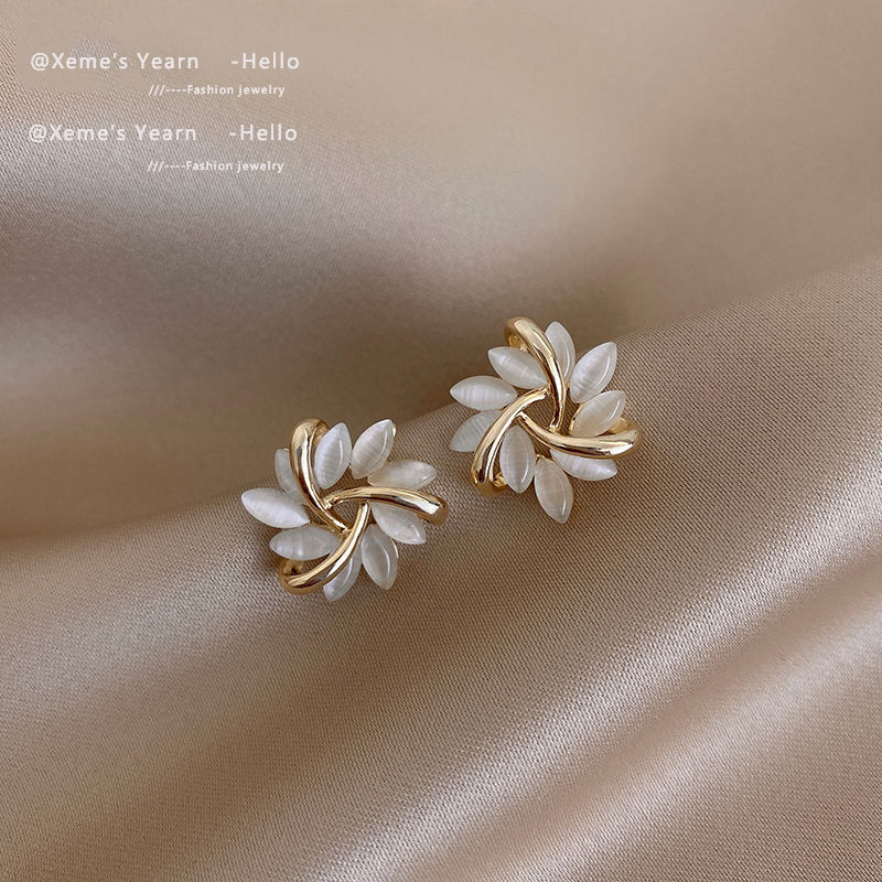 Pearl Blossom Earrings