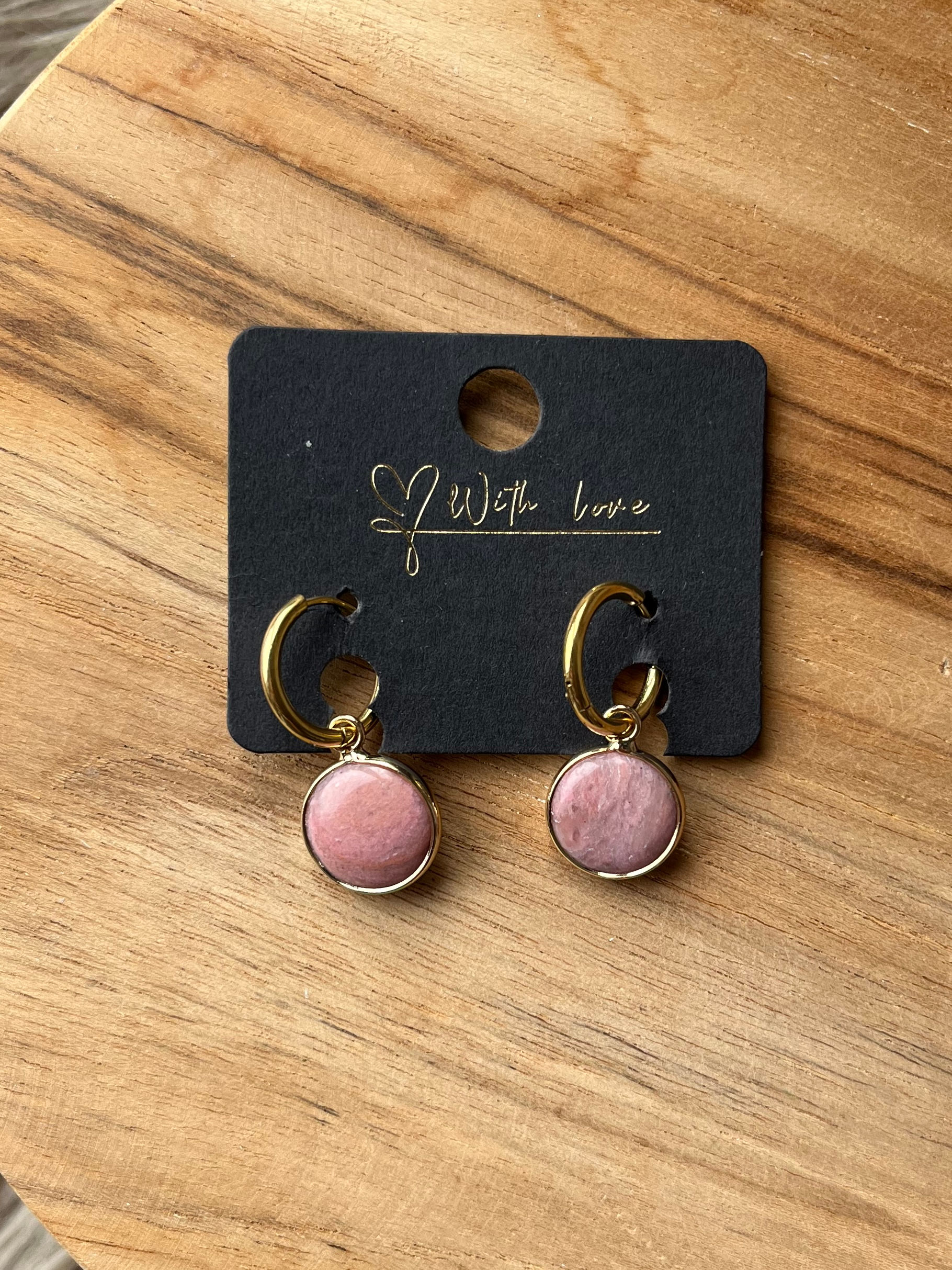 OorringSteenRondRoze