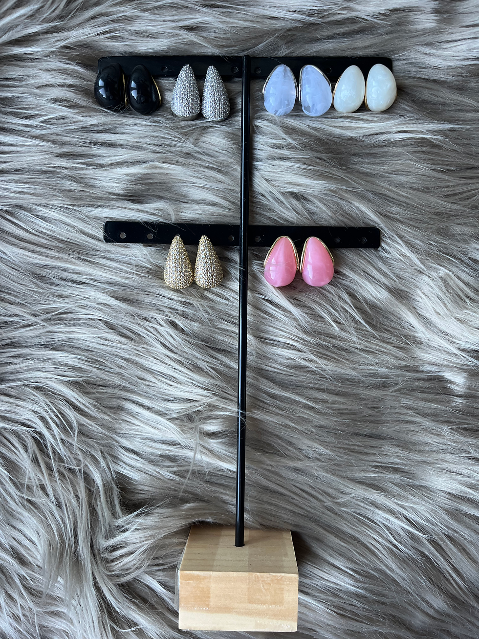 Thumbnail: OorbelDruppelZilverWit