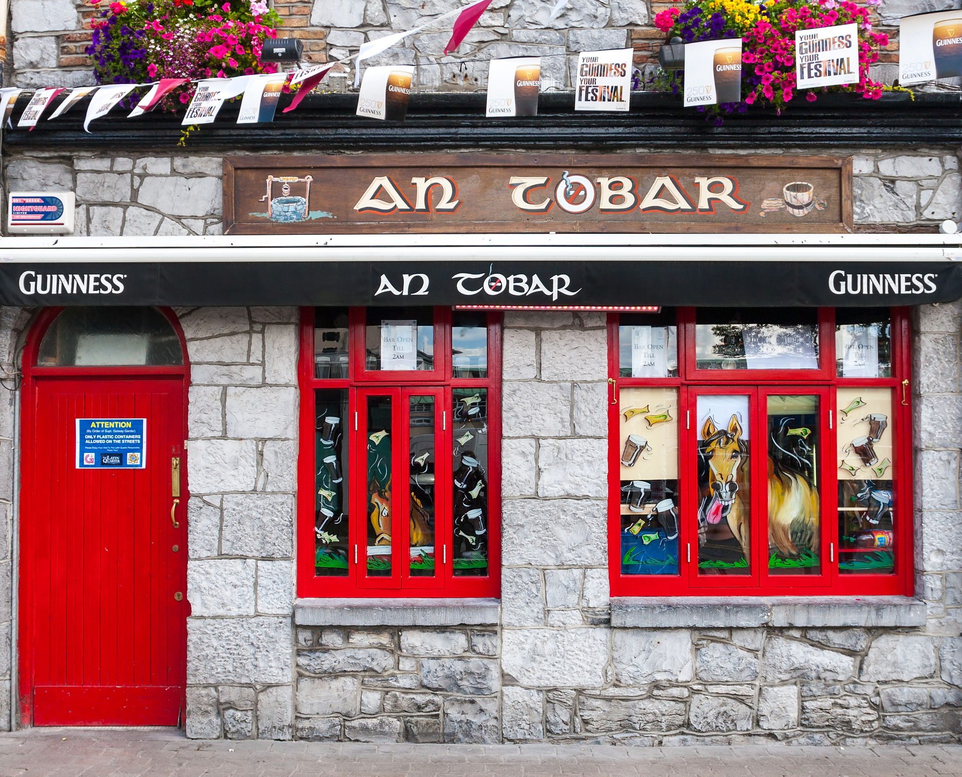 Outside Irish Pub
