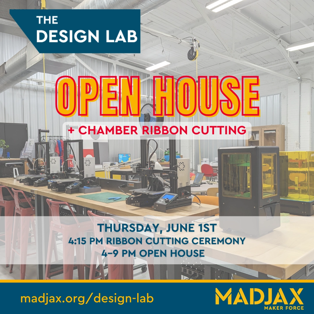 Design Lab Open House, June 1, 4–9 pm