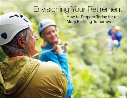 Active seniors zip-lining for retirement planning guide