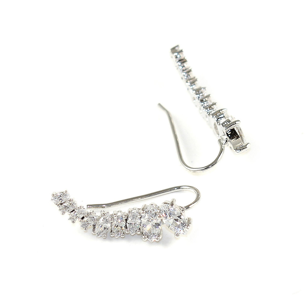 Thumbnail: Marquise Ear Climbers