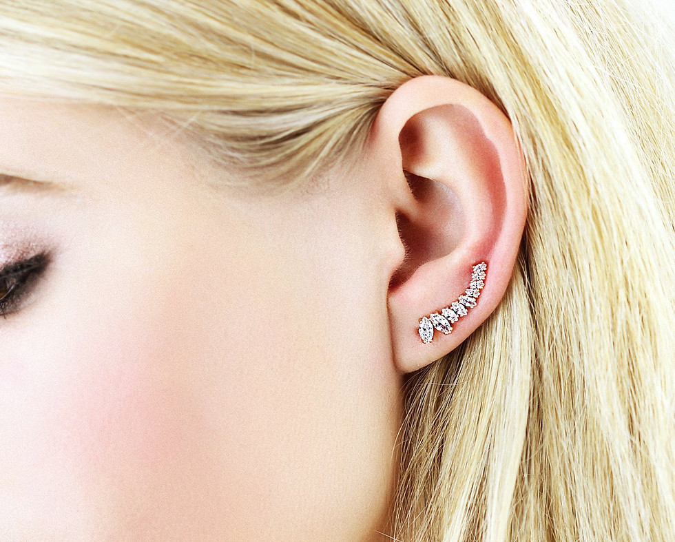 Thumbnail: Marquise Ear Climbers
