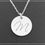 Thumbnail: Sterling Silver - Personalized Initial Necklace