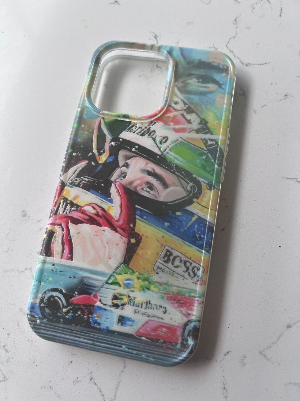 Thumbnail: ayrton senna uv printed phone case
