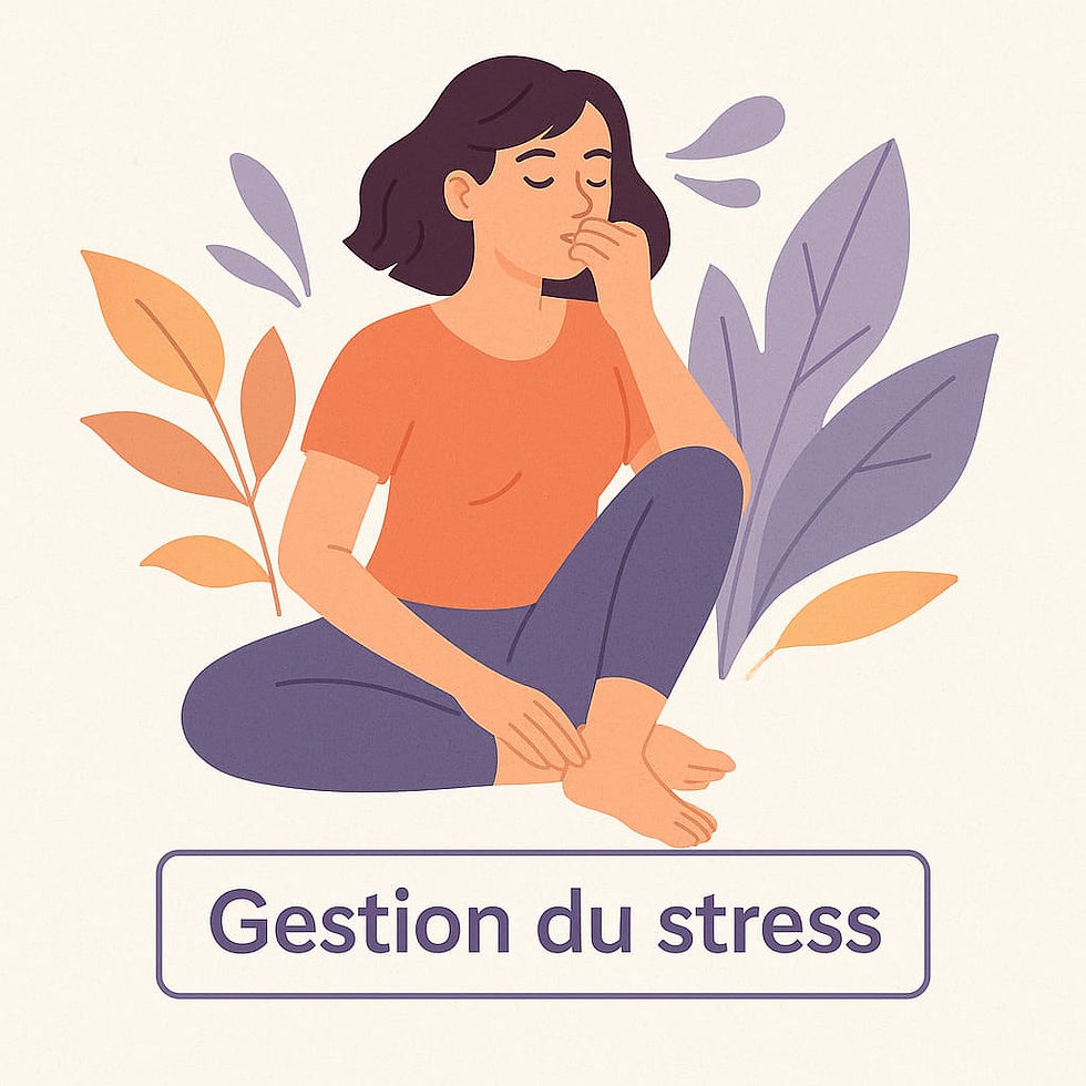 La gestion du stress contre l'algodystrophie