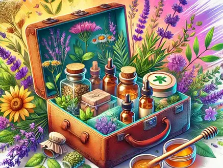 trousse de secours de naturopathie