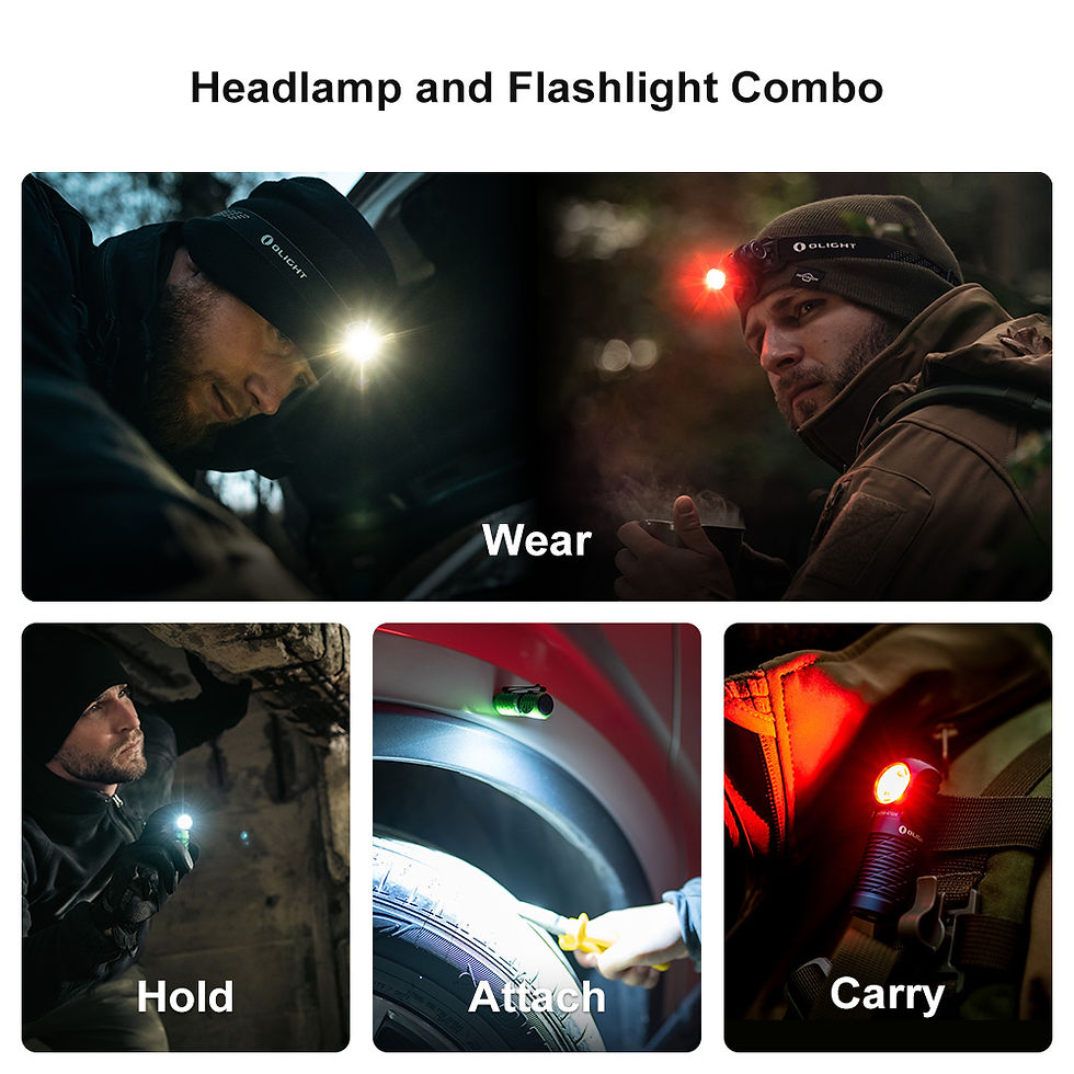 Thumbnail: Perun 2 Mini LED Rechargeable Headlamp