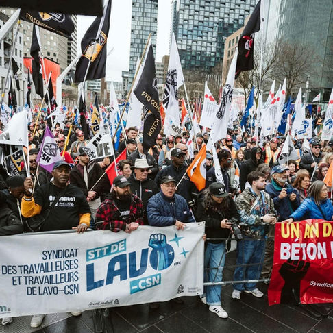 la Gazette Joliette, la CSN et l’équipe syndicale de LAVO