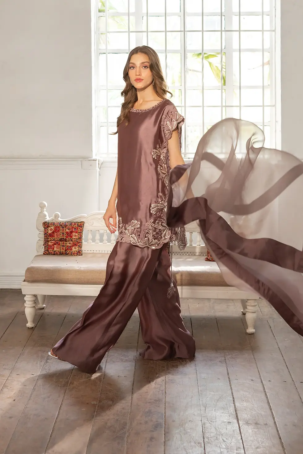 Thumbnail: Blush Mirage – Nude Pink Ensemble