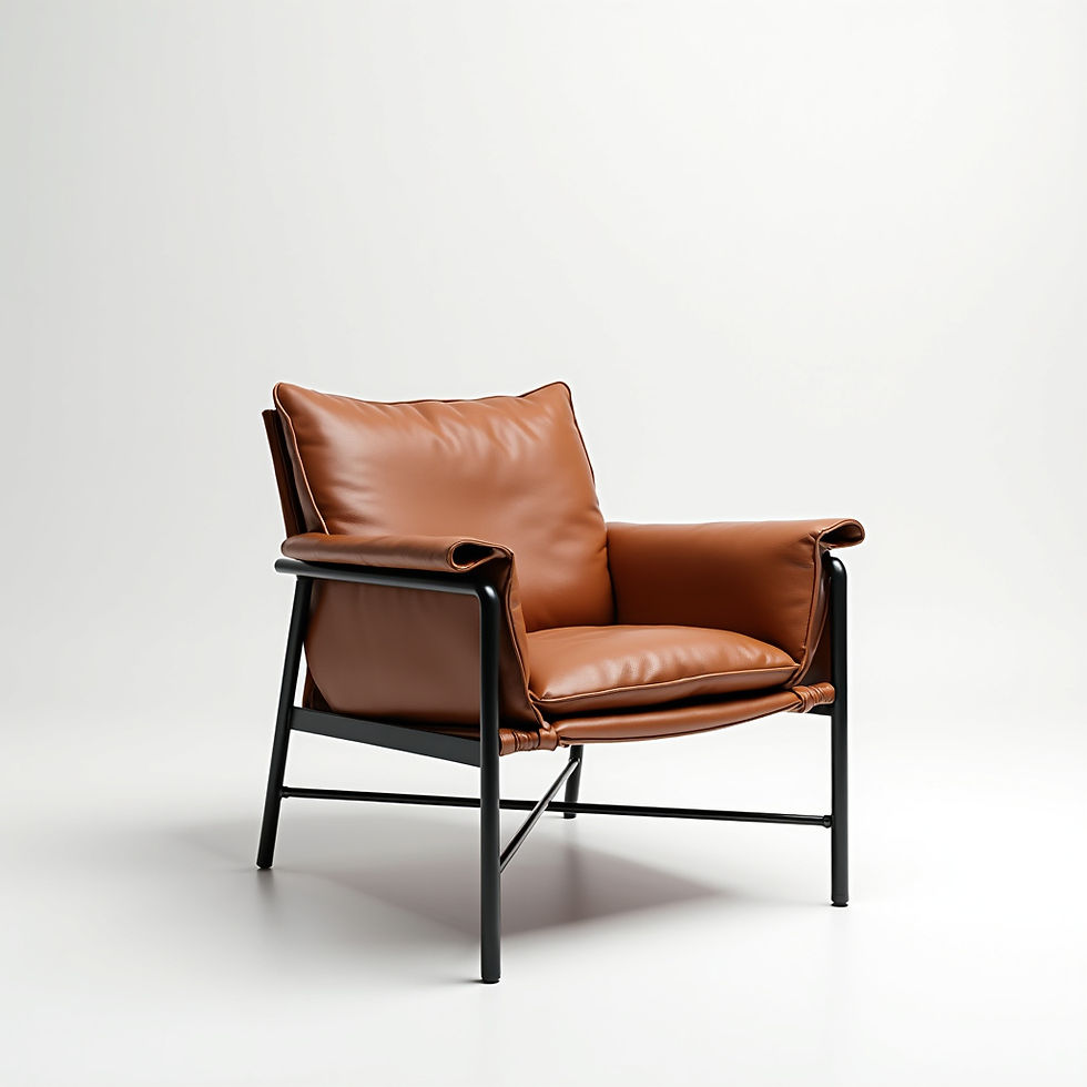 Leather Accent Chair