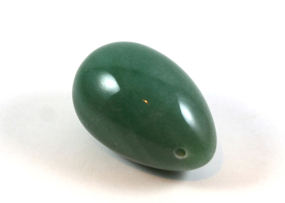 Miniatura: Yoni Egg Jade | Quartzo Verde