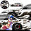 Thumbnail: Universal Fit Livery Drift/Touring RCLab Mafia Flame  1:10 Scale Models Itasha