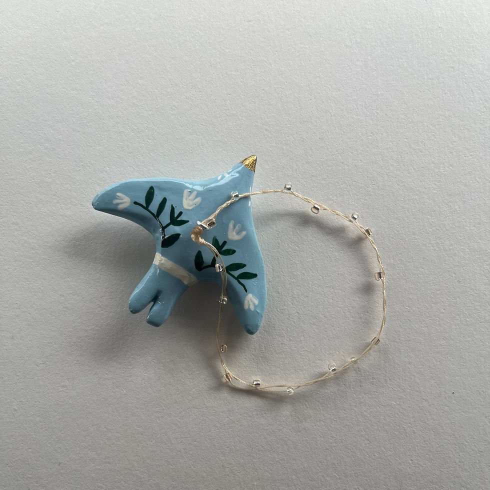 Thumbnail: Painted Clay Bird