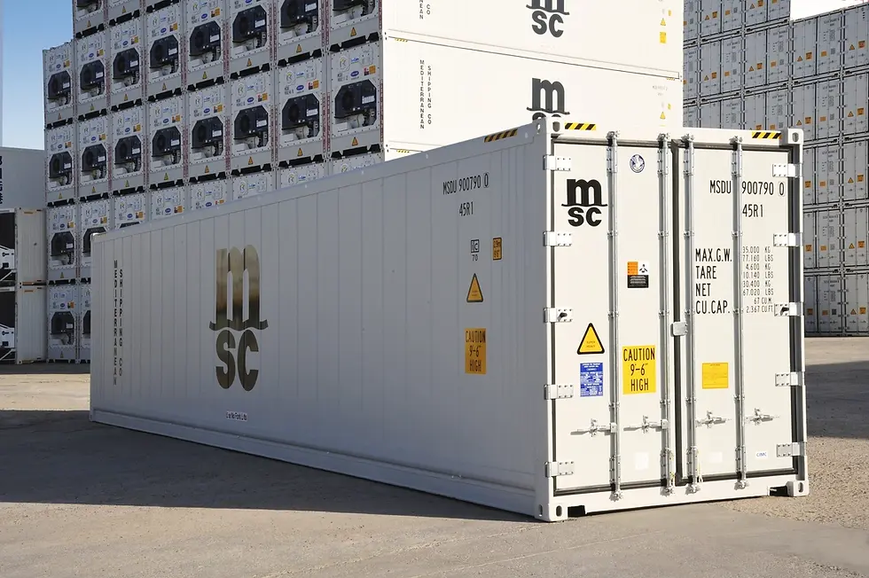 reefer container refrigerated shipping container